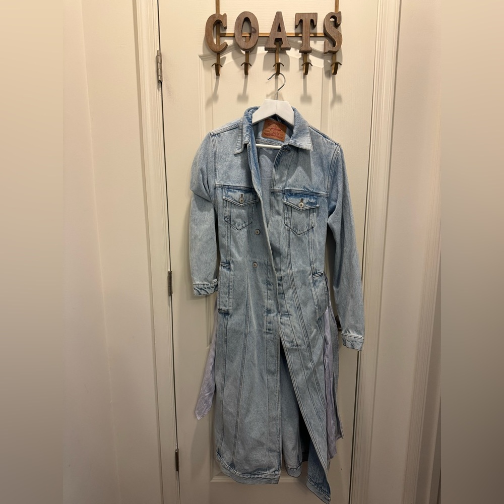Y/Project Pulled Lining Denim Coat - image 7